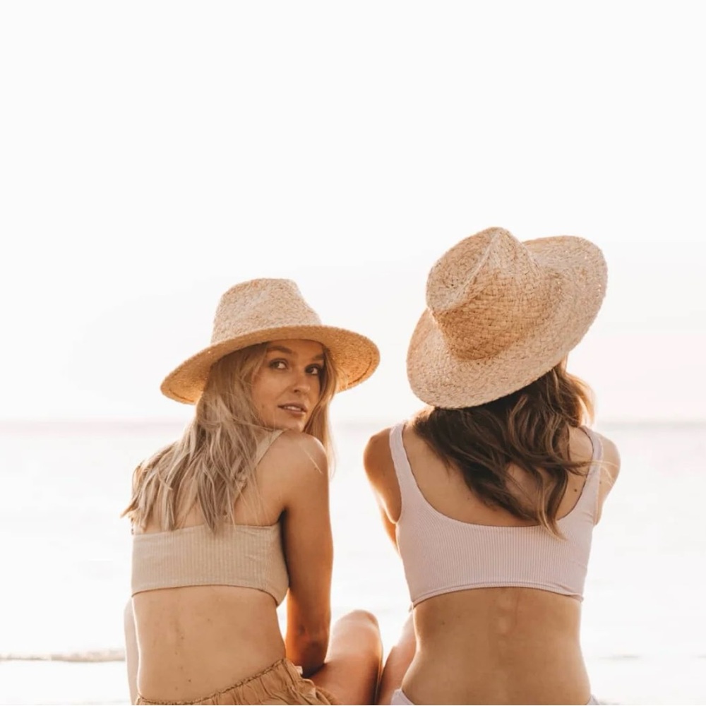 Will+Bear River Sand | Men’s & Women’s Raffia Wide Brim Hat